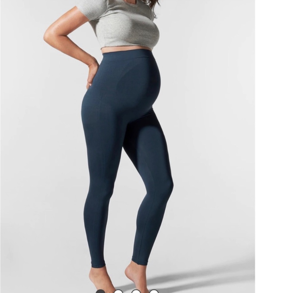 Blanqi maternity leggings, color storm, size s